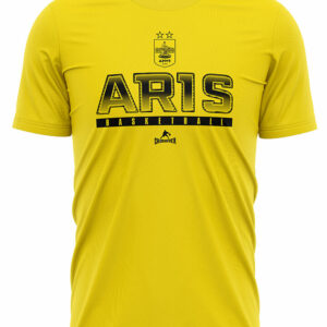 Yellow Tshirt Aris Basketball Line