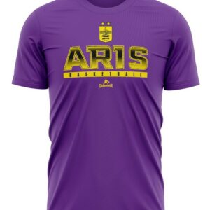 Tshirt Aris Basketball Line Purple