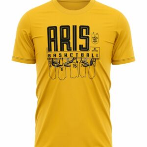 Tshirt Aris Retro Yellow